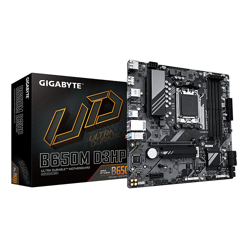 GIGABYTE B650M D3HP bundkort AMD B650 Sokkel AM5 micro ATX